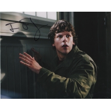 Jesse Eisenberg signed autographed 8 x 10 photo JSA COA